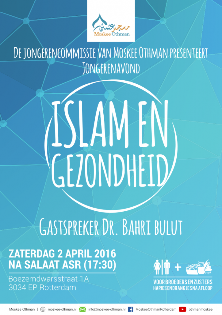 Jongerenavond - 04/2016 - Islam en gezondheid